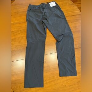 Uniqlo, 2 way stretch active pants, Dark Gray, M, 30-33 waist